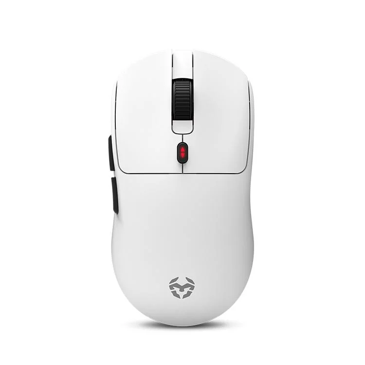 Rato Gaming Sem Fios Krom Klever Superlight Branco Design Ultraleve - Imagem 1
