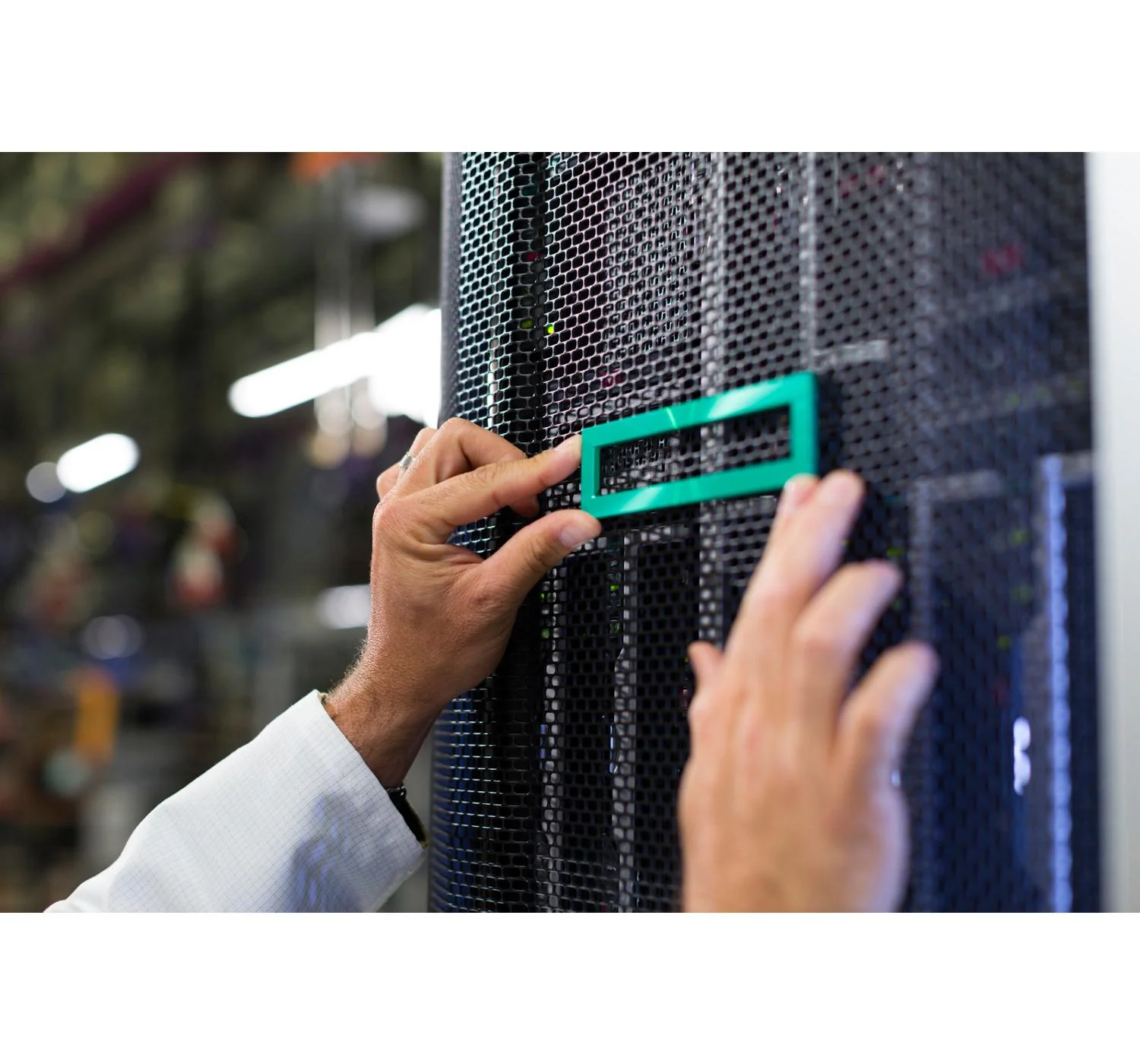 Braço Organizador de Cabos para Servidor HPE P26489-B21 ProLiant DL300 Gen10 Plus 1U CMA - Imagem 1
