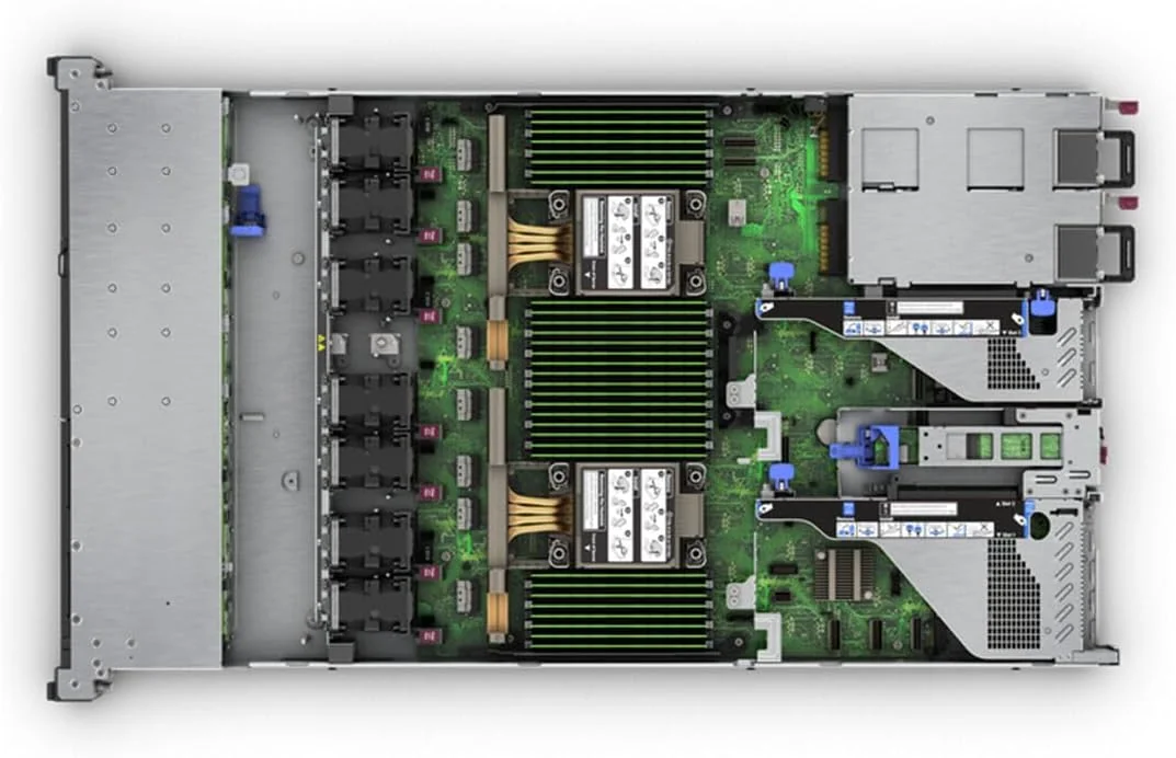 Servidor Rack HPE ProLiant DL360 Gen11 Intel Xeon Gold 4514Y 16C 64GB 2x480GB SSD 2x1000W - Imagem 2
