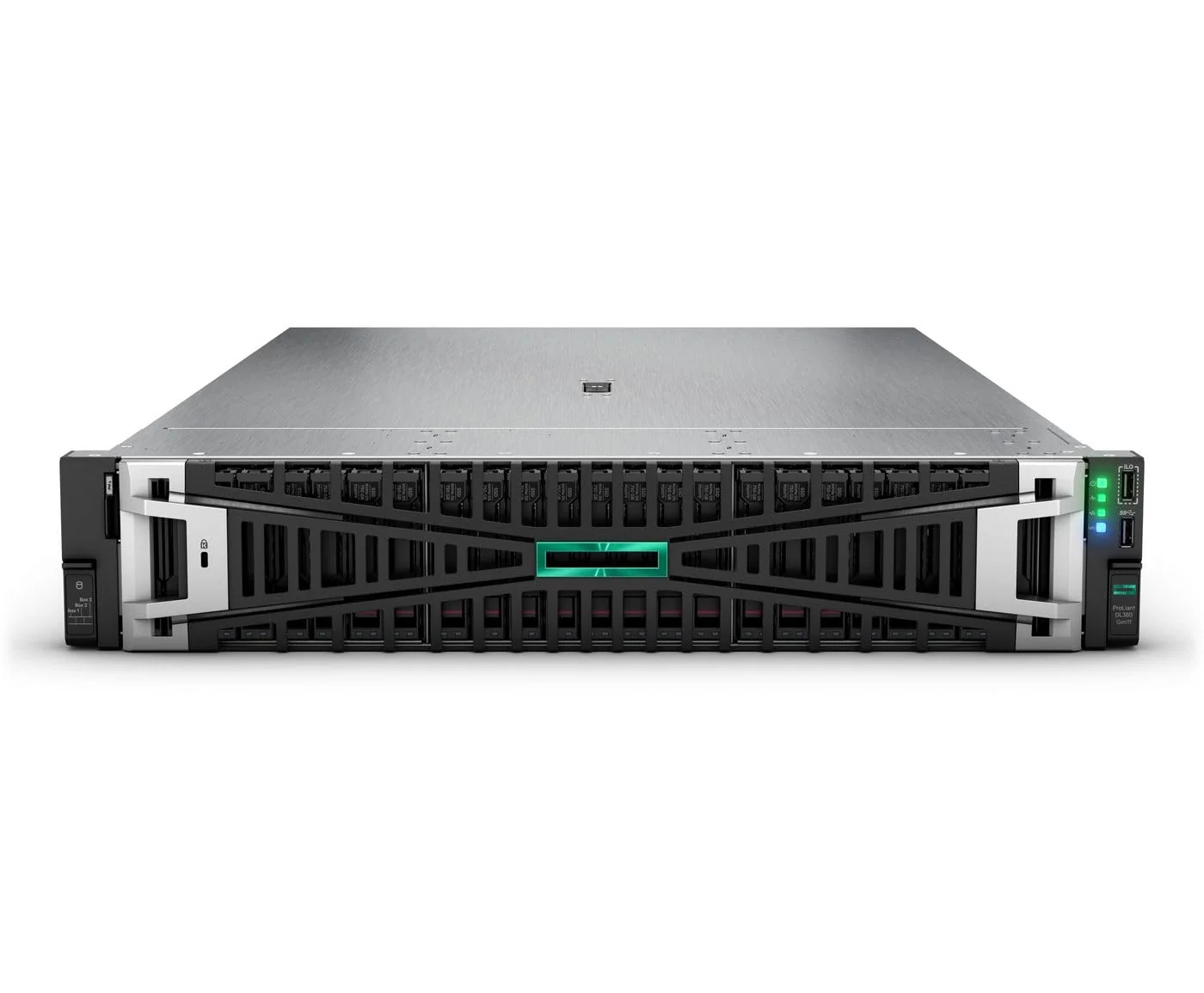 Servidor HPE ProLiant DL380 Gen11 Intel Xeon Gold 6526Y 2.8GHz 16C 128GB RAM 8SFF NS204i-u 2x1000W - Imagem 1