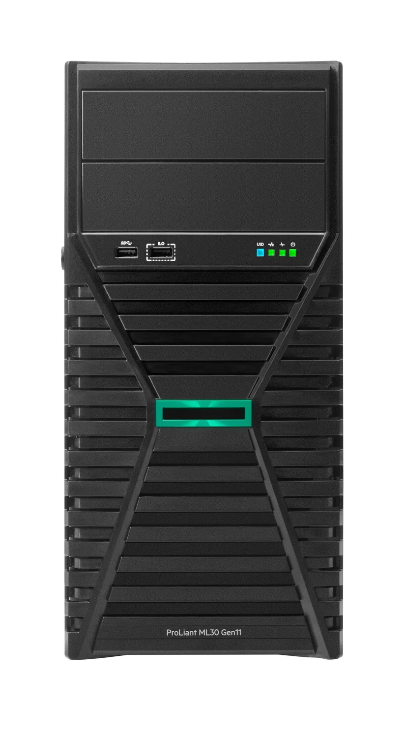 Servidor Torre HPE ProLiant ML30 Gen11 Intel Xeon E-2434 4C 32GB 2x1TB HDD 350W - Imagem 1