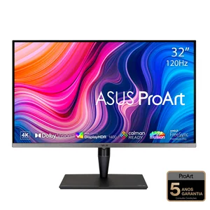 Monitor profissional ASUS ProArt PA32UCG-K 32" 4K HDR mini LED IPS 120Hz Thunderbolt - Imagem 2
