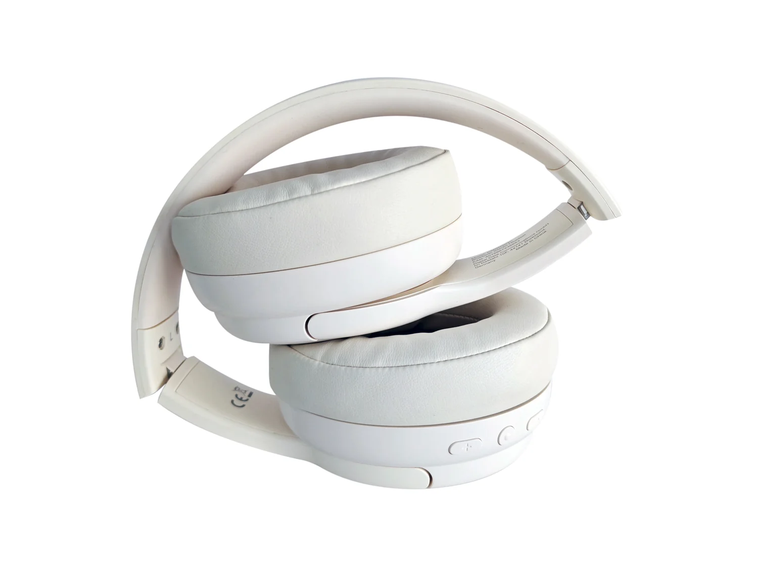 Auscultadores Conceptronic PARRIS03C Bluetooth 5.4 Jack 3.5mm Bateria até 30h Dobráveis Creme - Imagem 2