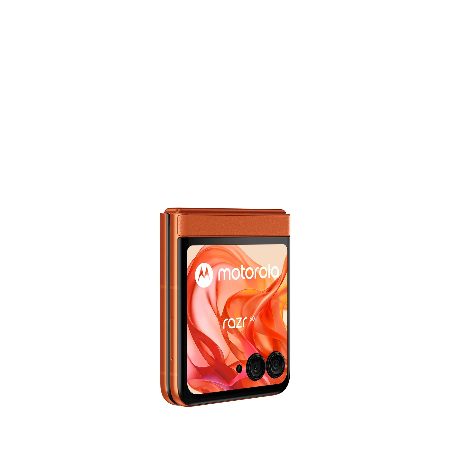 Smartphone Motorola Razr 50 5G Flip 6.9" P-OLED 120Hz MediaTek 7300X 8GB 256GB 50MP+13MP IPX8 Spritz Orange - Imagem 8