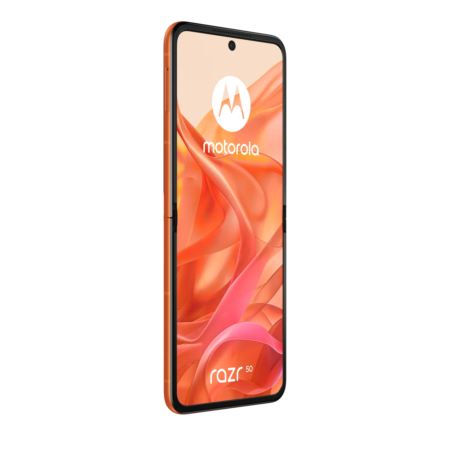 Smartphone Motorola Razr 50 5G Flip 6.9" P-OLED 120Hz MediaTek 7300X 8GB 256GB 50MP+13MP IPX8 Spritz Orange - Imagem 7