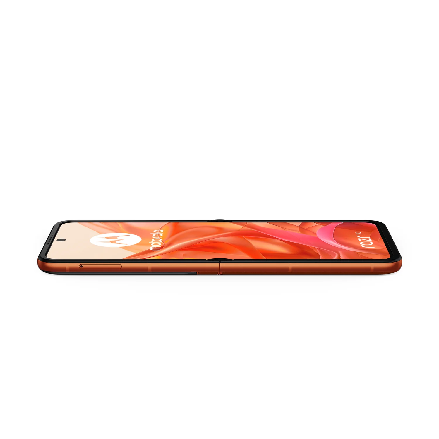 Smartphone Motorola Razr 50 5G Flip 6.9" P-OLED 120Hz MediaTek 7300X 8GB 256GB 50MP+13MP IPX8 Spritz Orange - Imagem 11