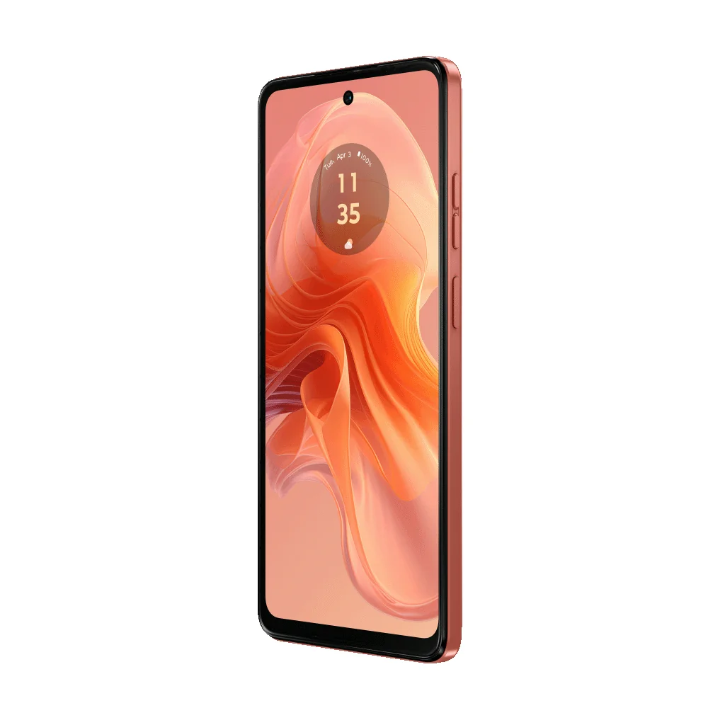 Smartphone Motorola Moto G04s 6.6" IPS 90Hz 4GB 64GB Unisoc T606 50MP NFC 5000mAh Laranja Sunrise - Imagem 3