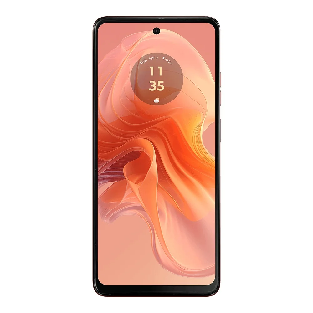 Smartphone Motorola Moto G04s 6.6" IPS 90Hz 4GB 64GB Unisoc T606 50MP NFC 5000mAh Laranja Sunrise - Imagem 1