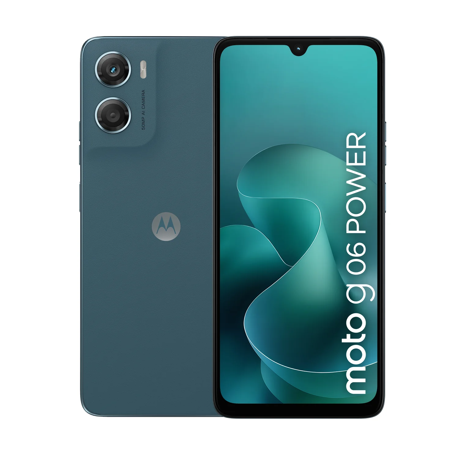 Smartphone Motorola Moto G06 Power 6.88" 120Hz 4GB 256GB Helio G81 50MP NFC 7000mAh Azul Tapestry - Imagem 2