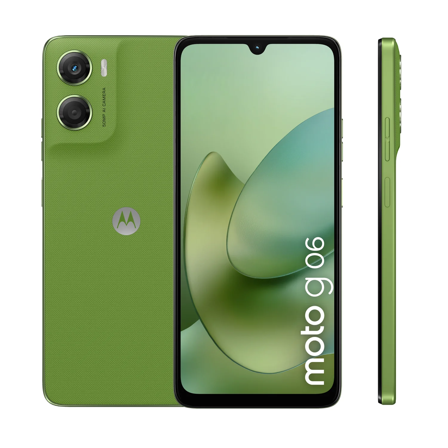 Smartphone Motorola Moto G06 6.88" 4GB/64GB 4G Android 15 PANTONE Tendril Verde - Imagem 1