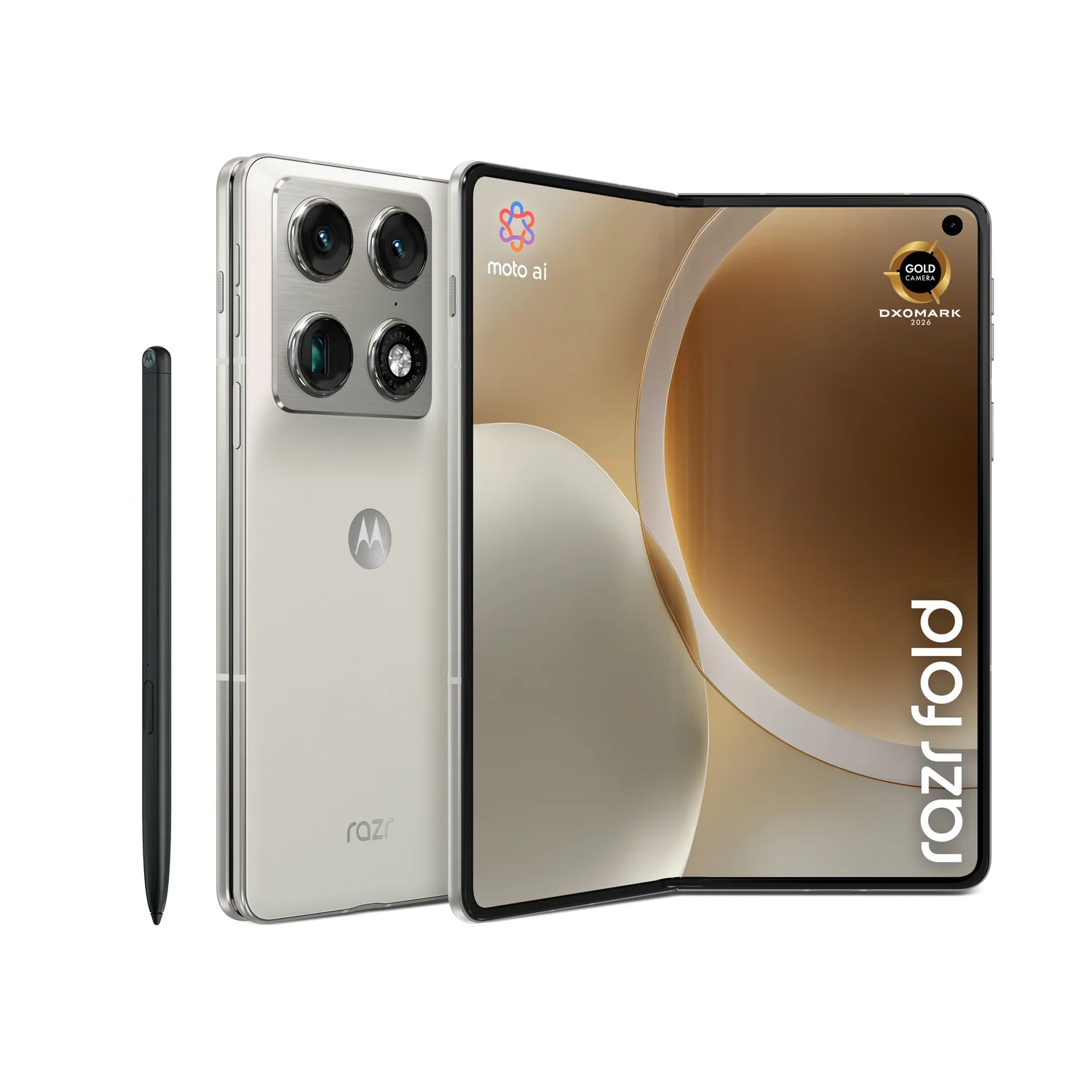 Smartphone Motorola Razr Fold 5G 16GB/512GB 8.09" Dobrável Branco - Imagem 6
