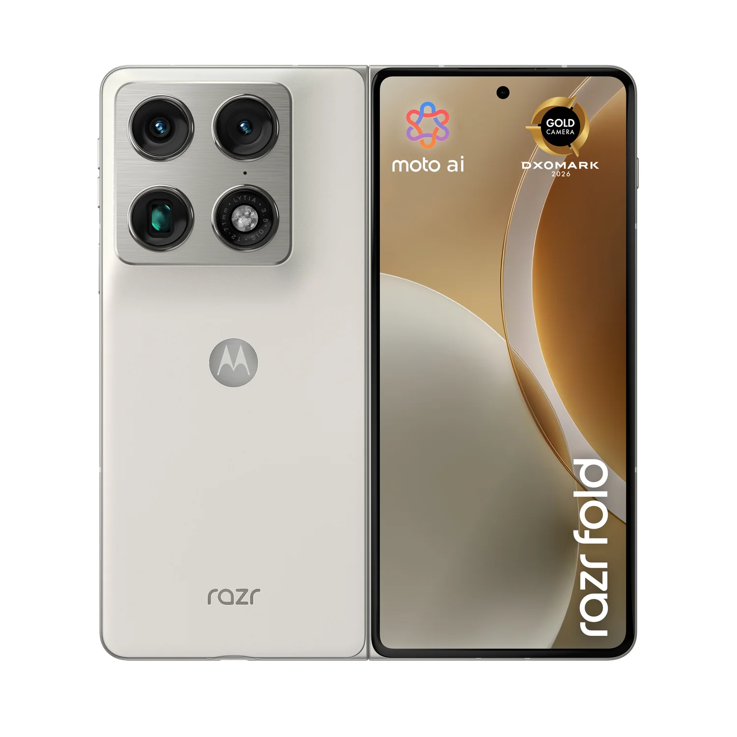 Smartphone Motorola Razr Fold 5G 16GB/512GB 8.09" Dobrável Branco
