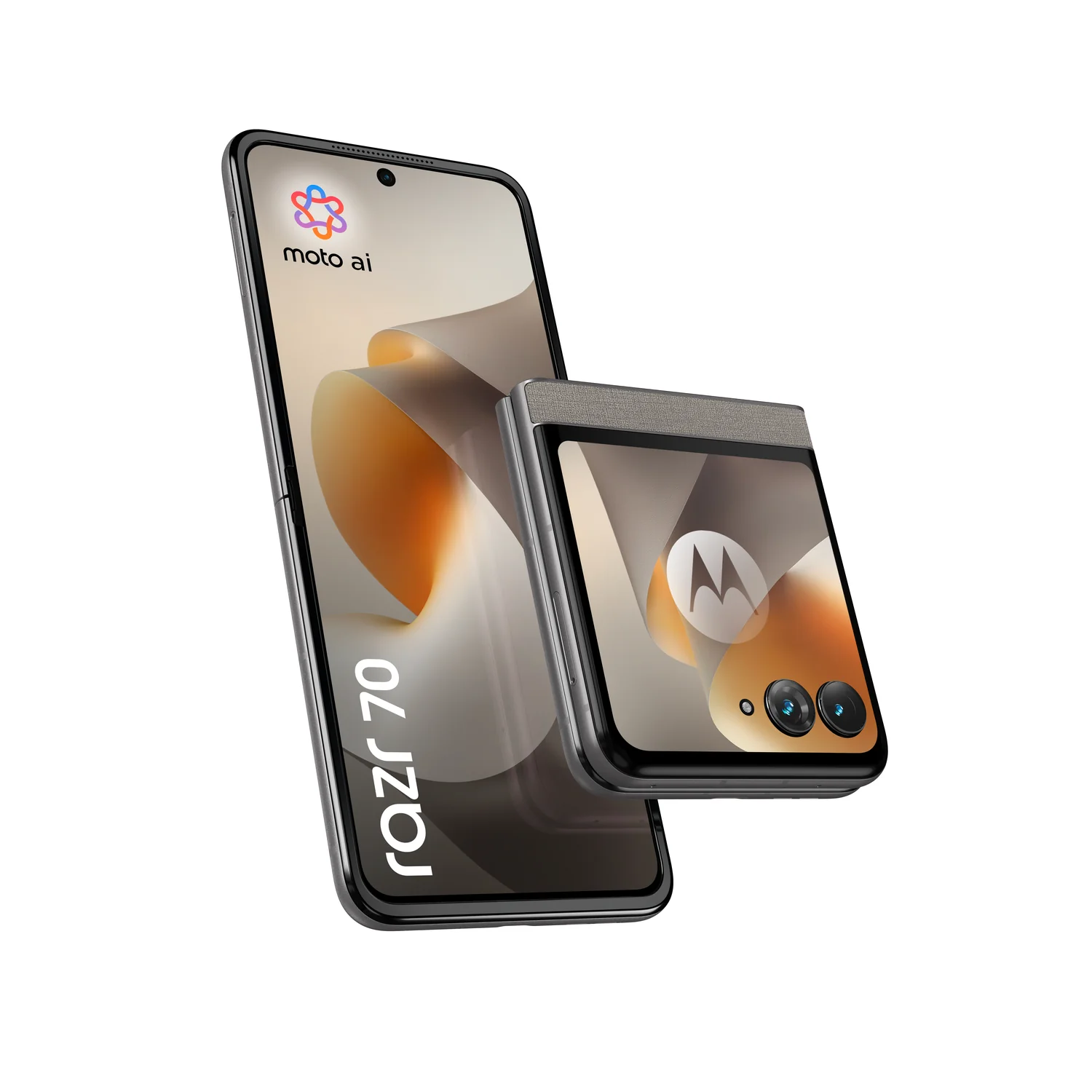 Smartphone Motorola Razr 70 5G Dobrável 6,9" AMOLED 8GB 256GB Hematite