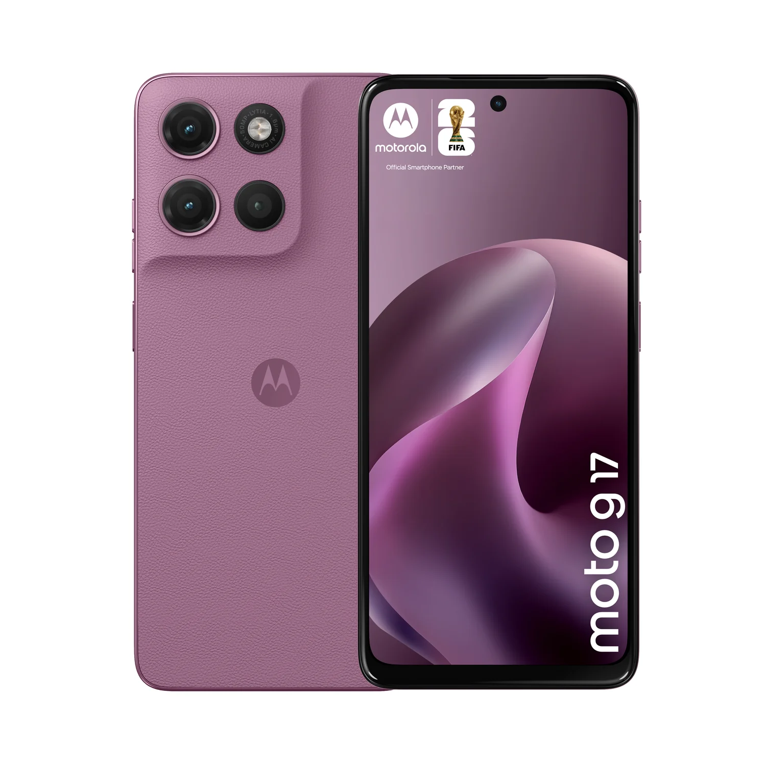Smartphone Motorola Moto G17 6,72" LCD 4GB 256GB Bordeaux