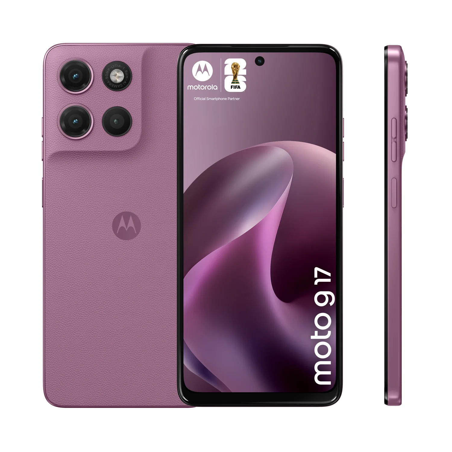 Smartphone Motorola Moto G17 6,72" LCD 4GB 256GB Bordeaux - Imagem 2