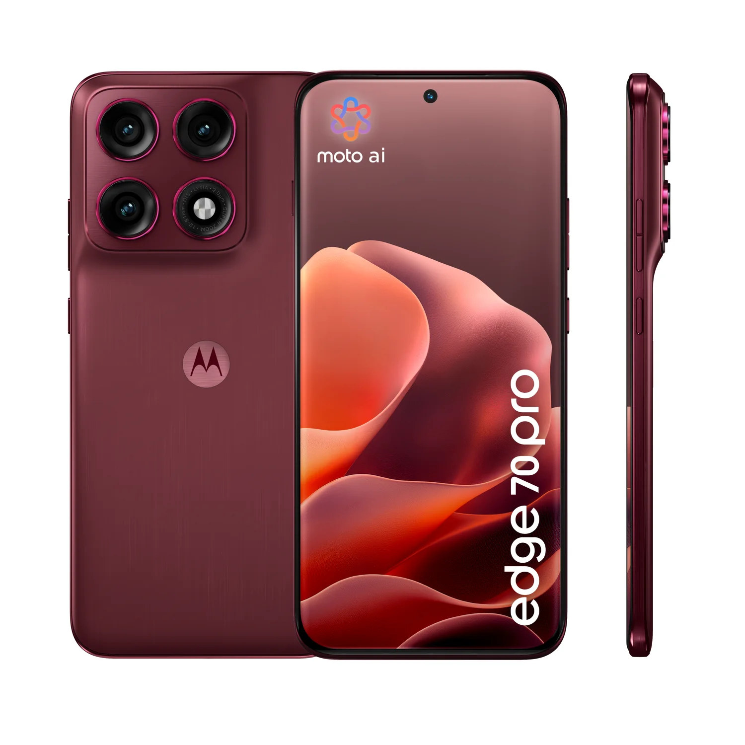 Smartphone Motorola Edge 70 Pro 5G 6.78" 12GB 512GB Pantone Zinfandel - Imagem 2