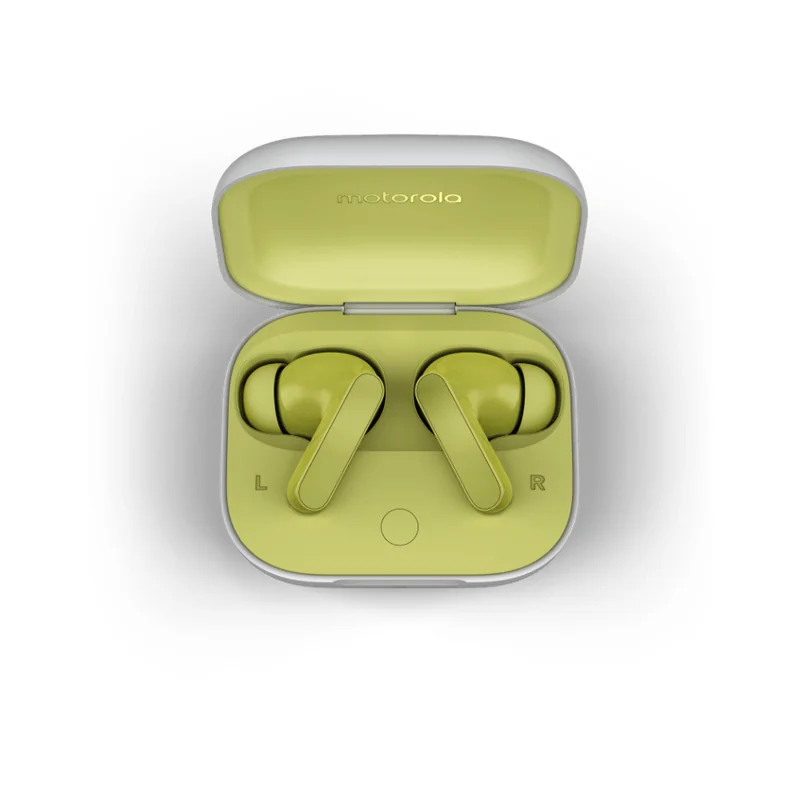Auriculares Bluetooth Motorola Moto Buds True Wireless ANC Dolby Atmos 42h Verde - Imagem 3
