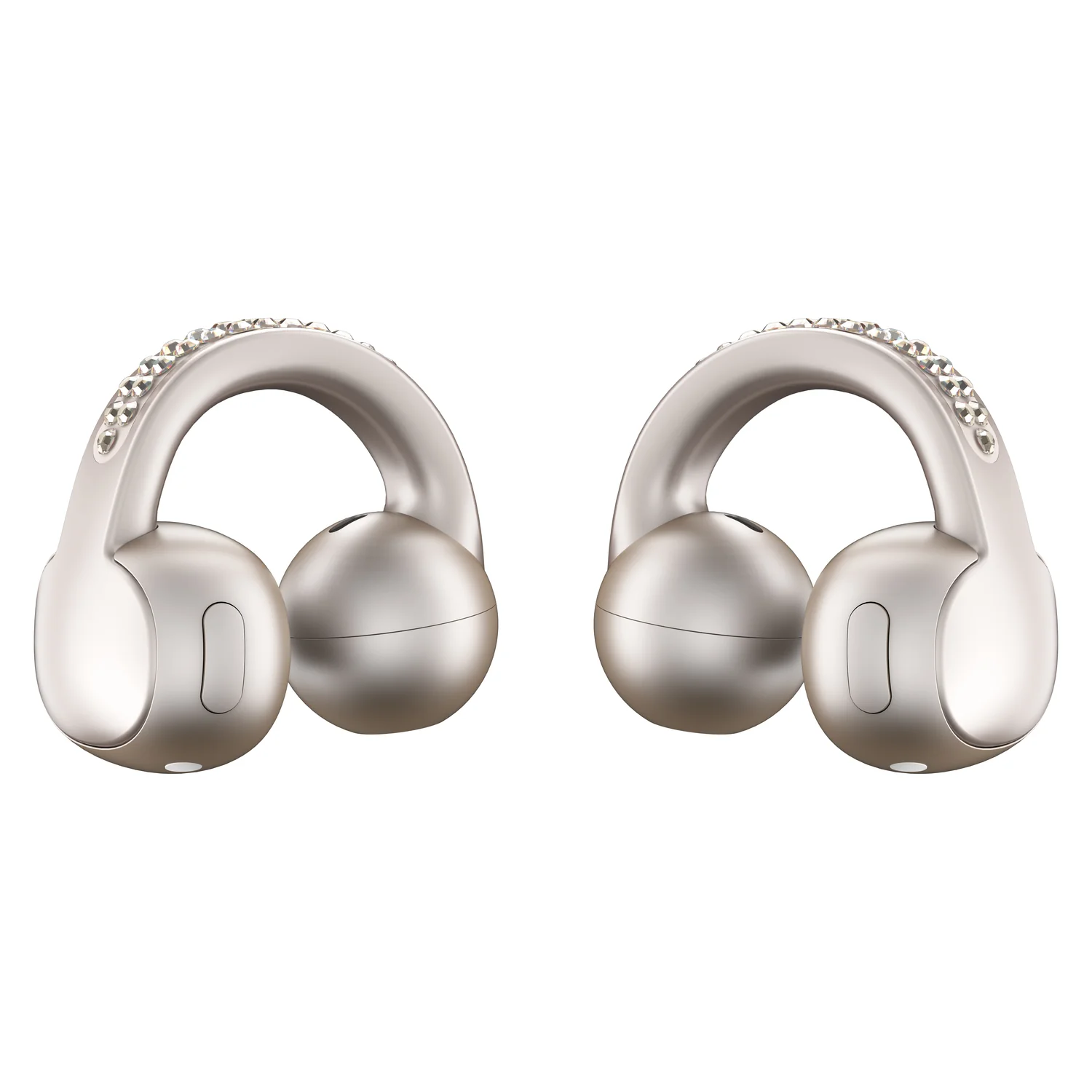 Auriculares Motorola Moto Buds Loop Open-Ear Gancho Orelha ANC Dolby Atmos BT 5.0 Carregamento Wireless Bege French Oak - Imagem 6
