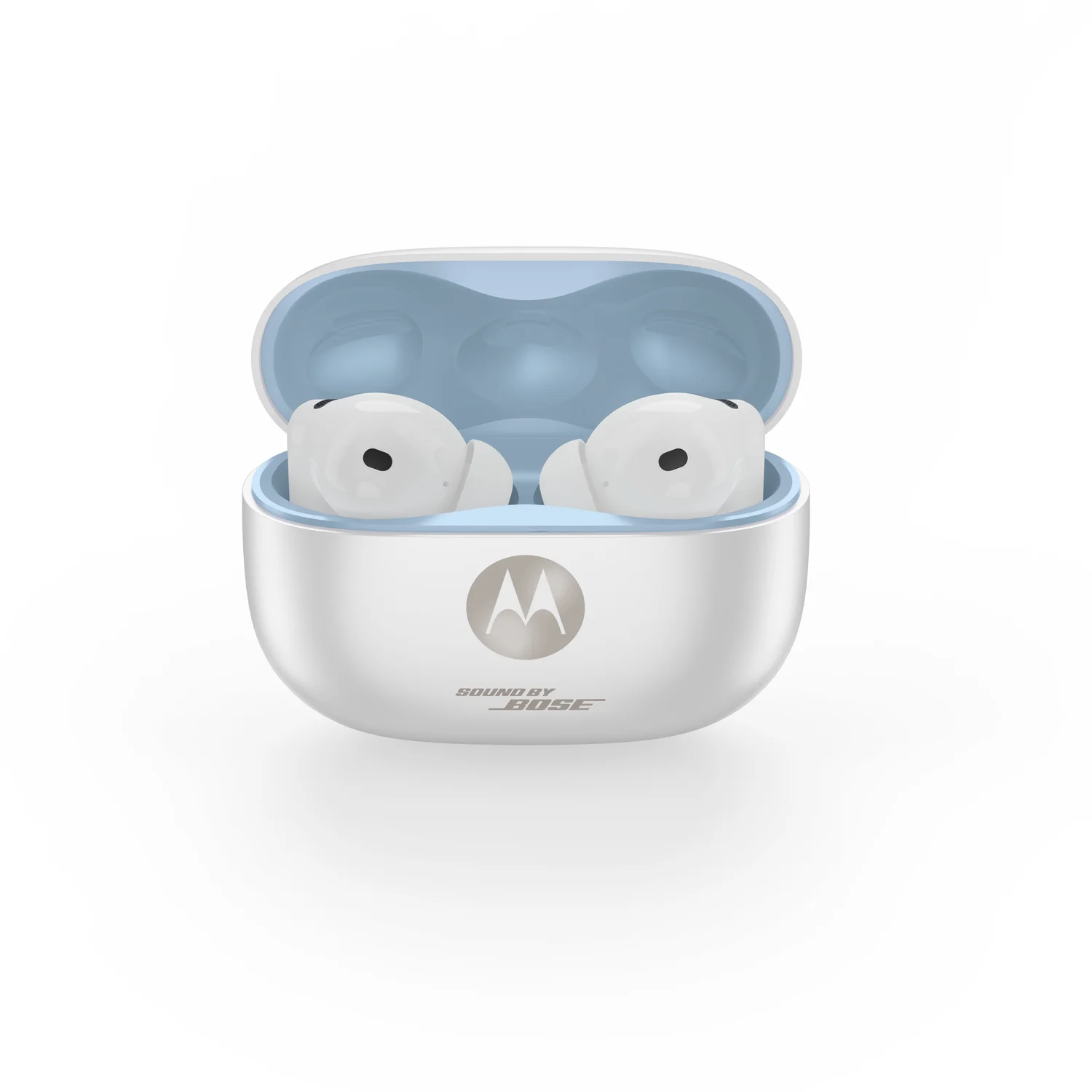 Auriculares Motorola Moto Buds 2 Plus TWS Intra-auriculares ANC Dinâmico Sound by Bose Dual Driver BT 6.0 IPX54 Branco - Imagem 8