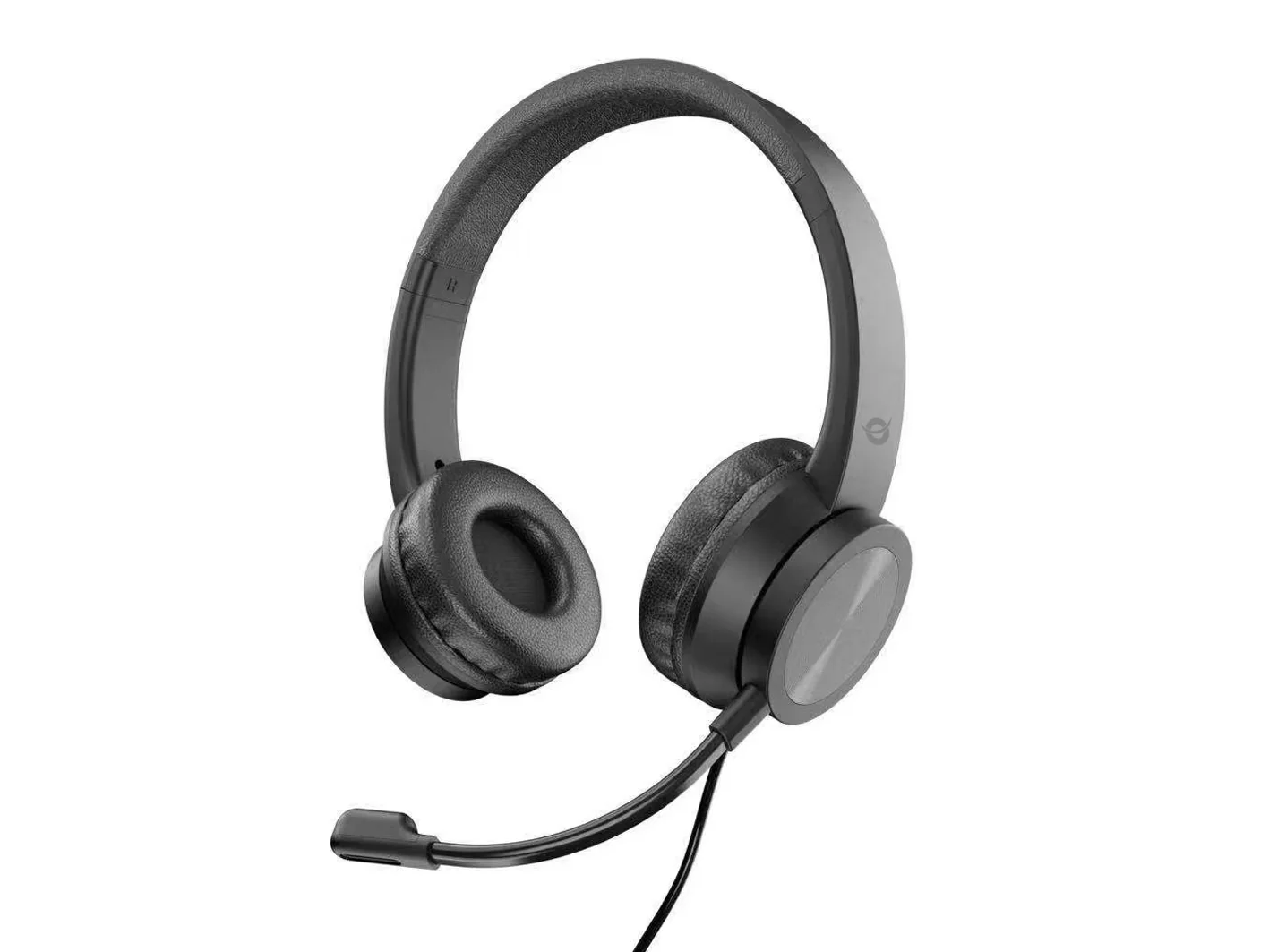 Auscultadores com Fios USB-C para Escritório Conceptronic POLONA05BC Estéreo com Microfone Noise Reduction Preto - Imagem 5