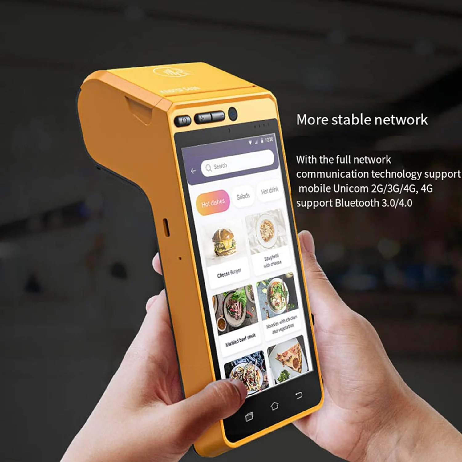 Terminal POS Android Sitten A1280 11,6" Full HD Android 11 com Impressora 80mm e VFD - Imagem 8