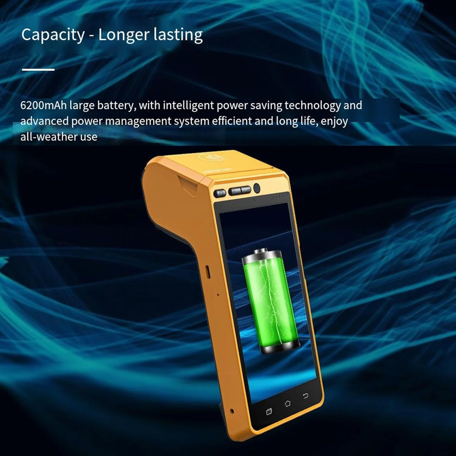Terminal POS Android Sitten A1280 11,6" Full HD Android 11 com Impressora 80mm e VFD - Imagem 6