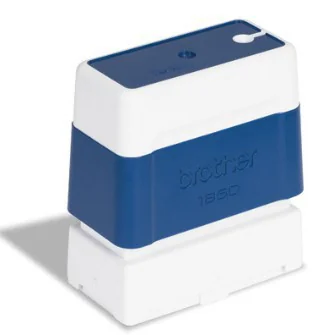 Suporte de carimbo Brother PR-1850-E6P azul 18x50mm - 6 unidades