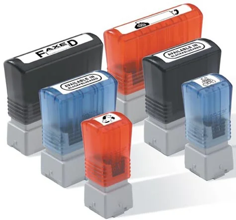 Suporte de carimbo Brother PR3458E6P azul 34x58mm - 6 unidades - Imagem 1