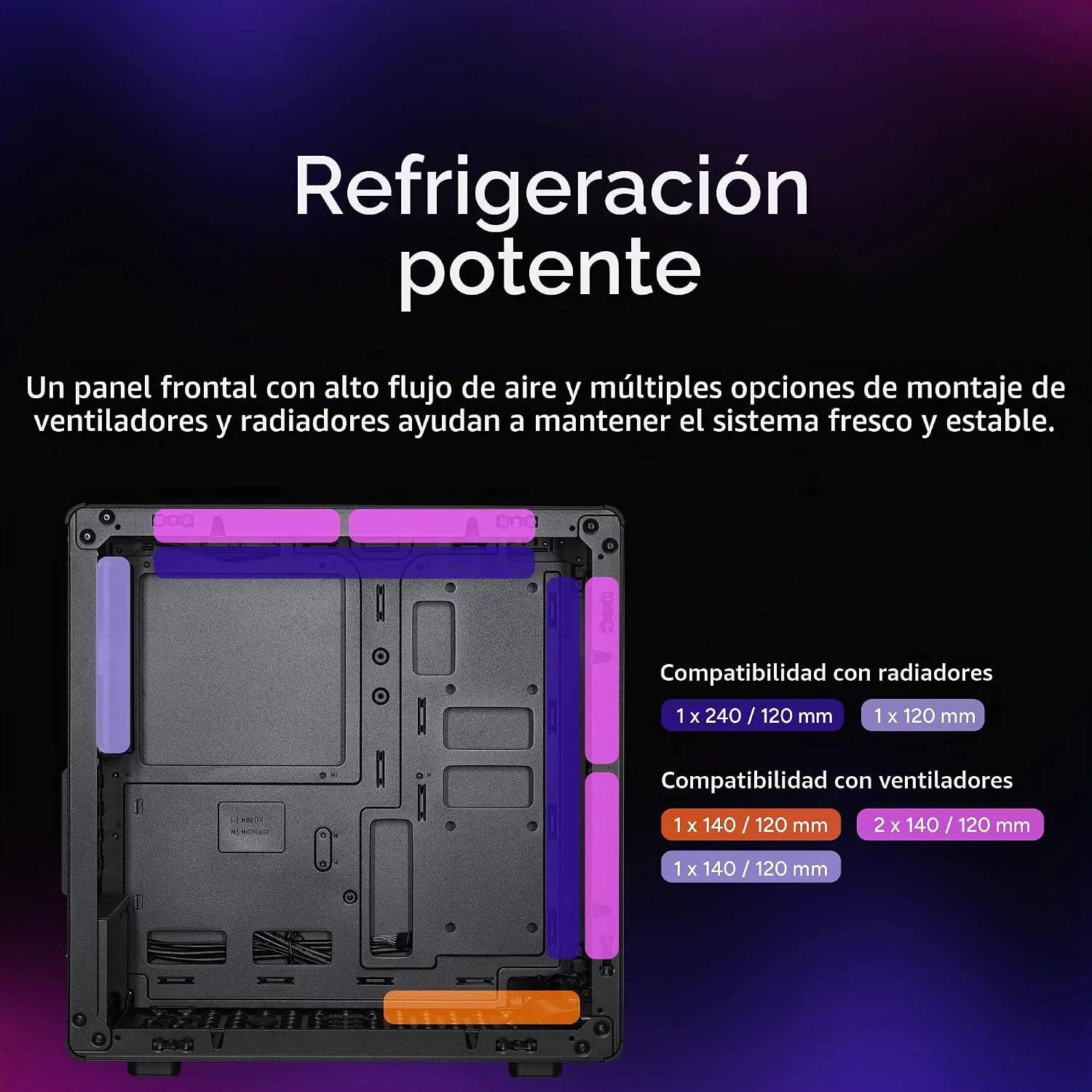 Caixa PC Cooler Master MasterBox Q300L V3 Preto - Imagem 6