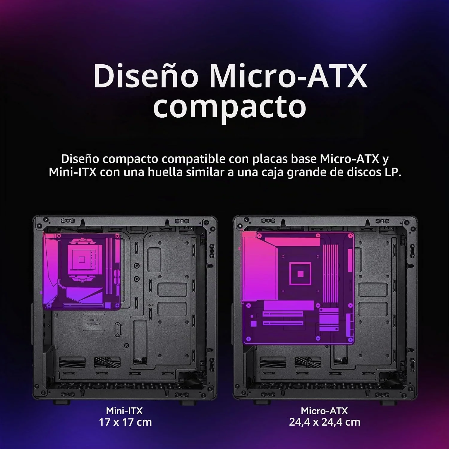 Caixa PC Cooler Master MasterBox Q300L V3 Preto - Imagem 7