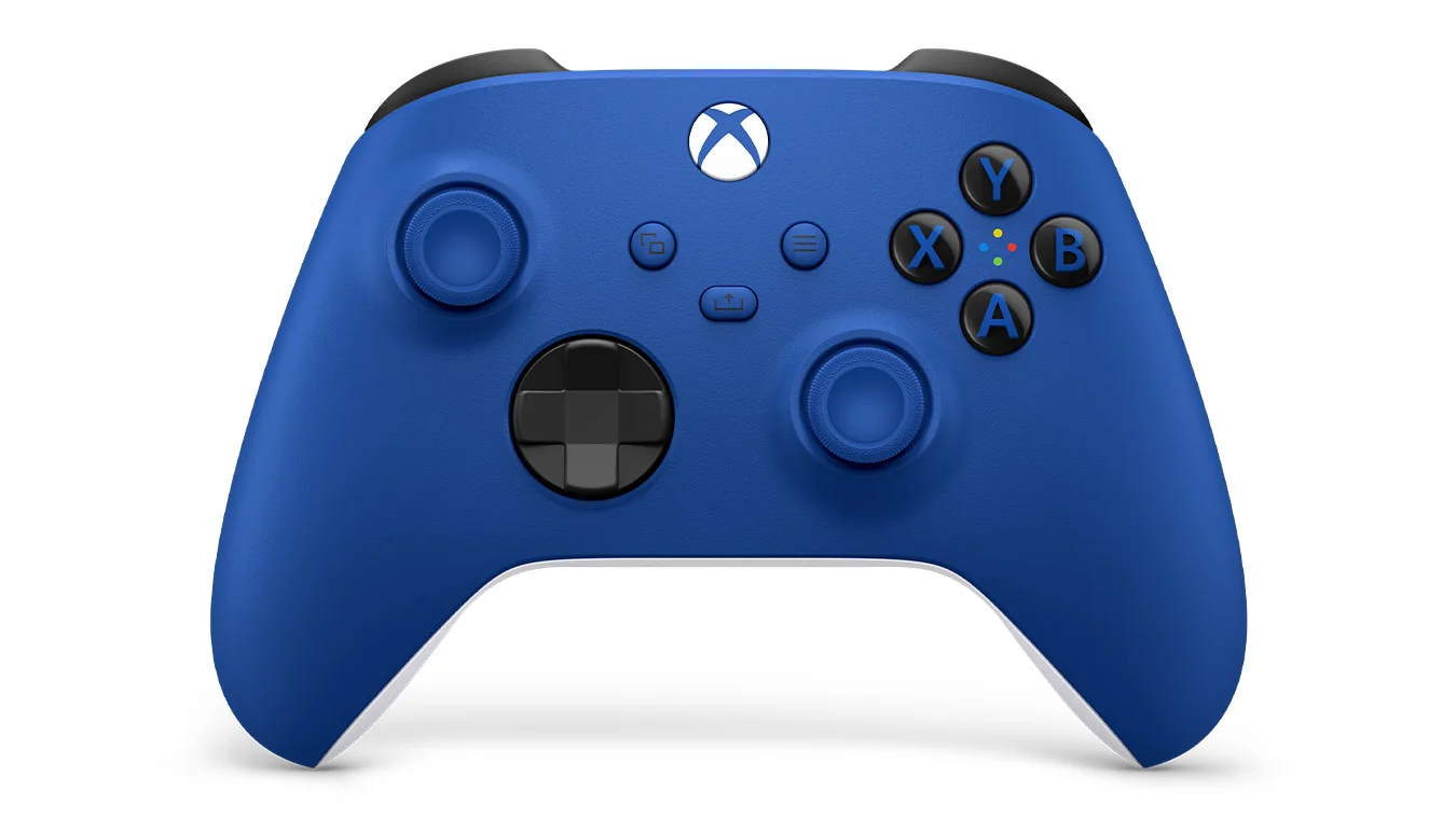 Comando Microsoft Xbox Wireless Controller Shock Blue Sem Fios para Xbox Series X|S, Xbox One e PC - Imagem 1