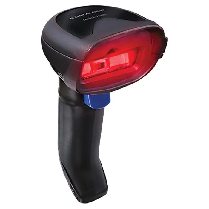 Leitor de códigos de barras Datalogic QuickScan QD2220 1D USB Preto com cabo - Imagem 1