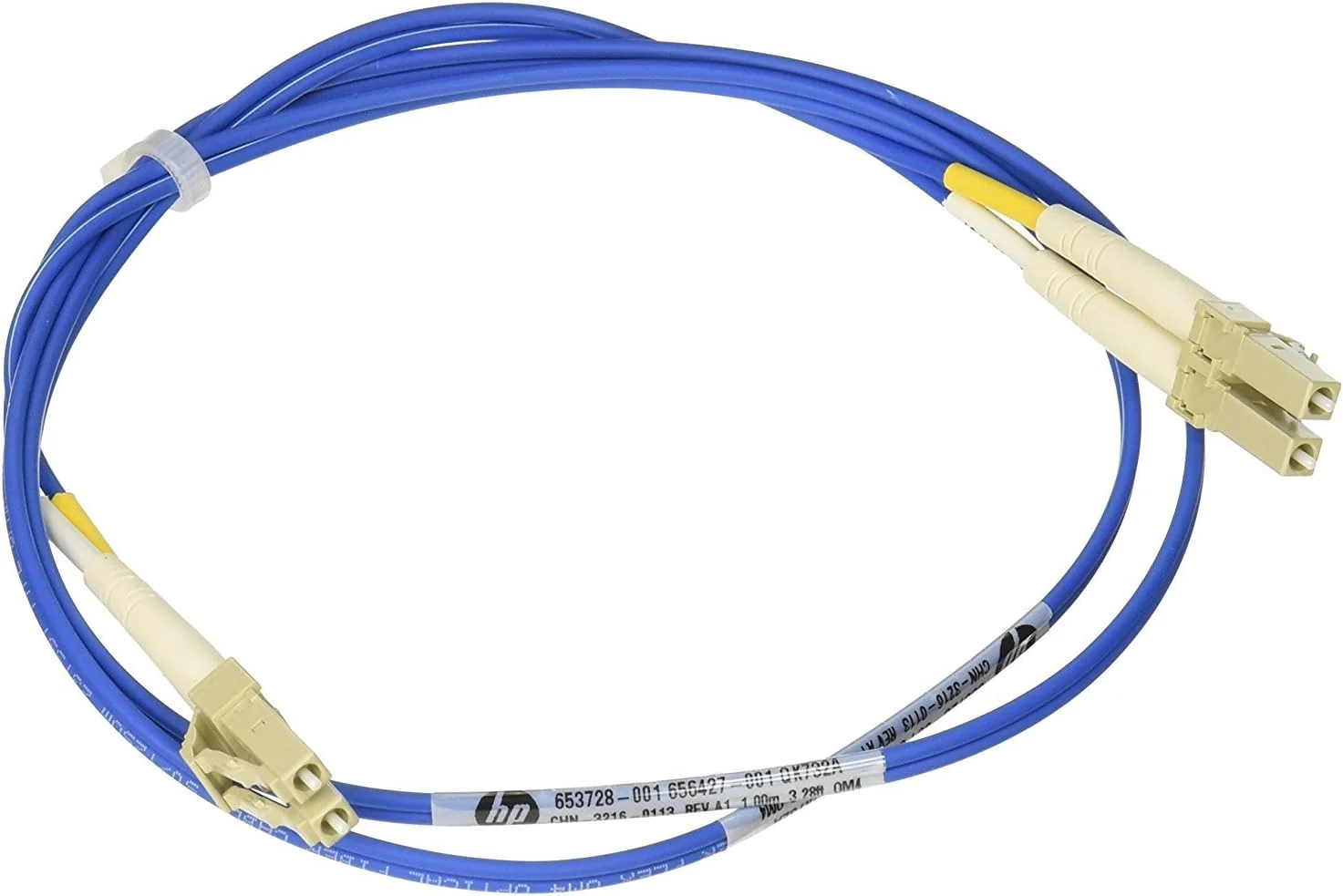 Cabo de Fibra Óptica HPE Premier Flex LC/LC OM4 Multimodo 2 Fibras 1m - Imagem 1