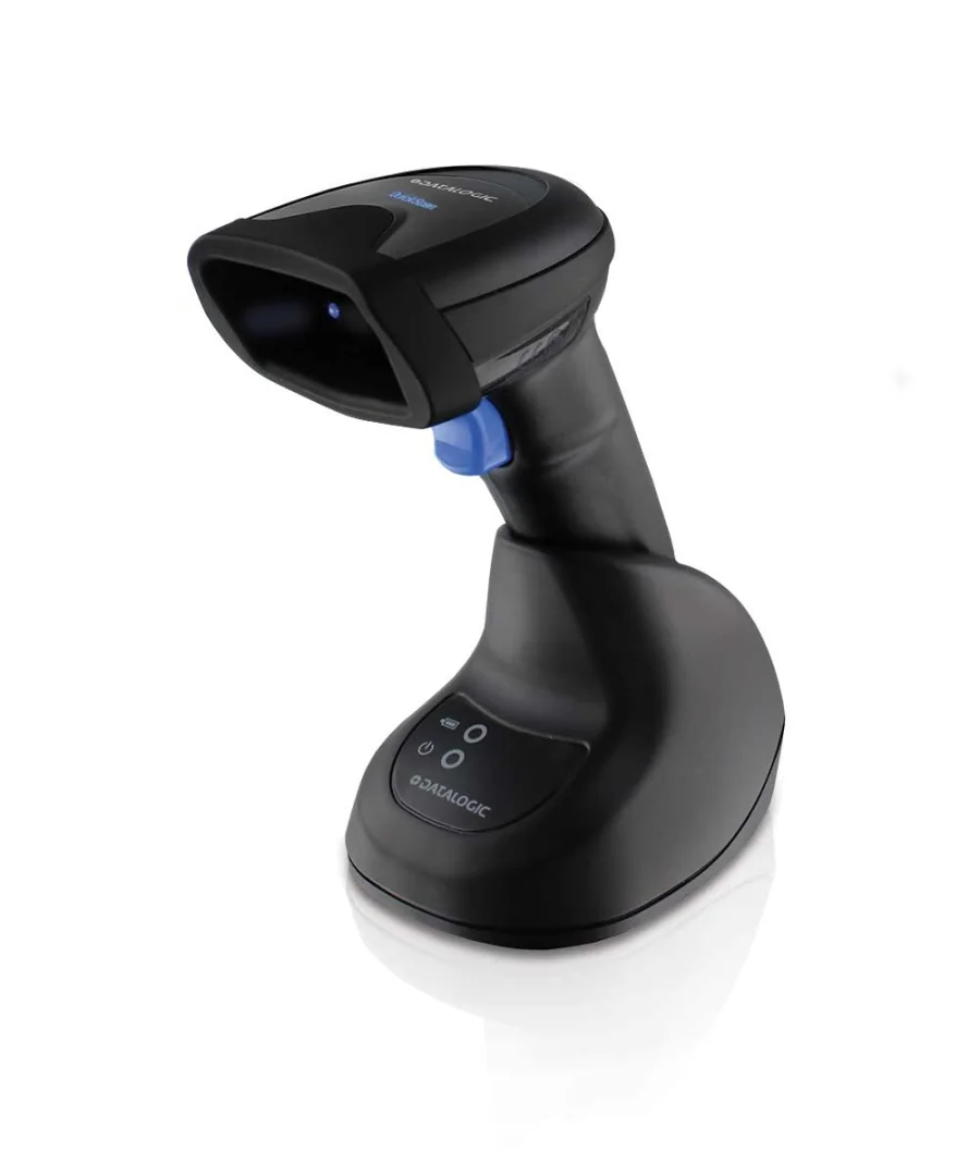 Leitor de códigos de barras Datalogic QuickScan QM2500 2D sem fios 433MHz USB preto