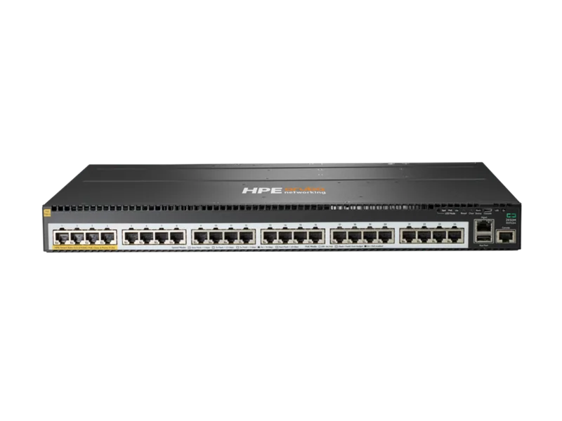 Switch HPE Aruba 2930M 24 Smart Rate PoE Class6 1-slot 24 Portas - Imagem 1
