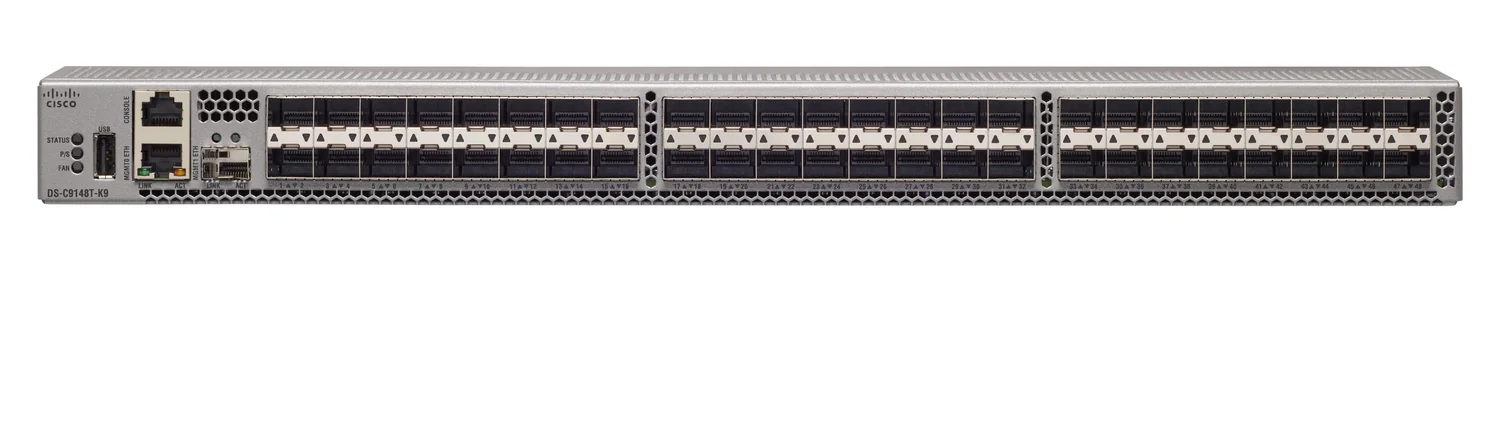 Switch Fibre Channel HPE SN6620C 32Gb 48 Portas SFP+ Short Wave v2 SAN - Imagem 1