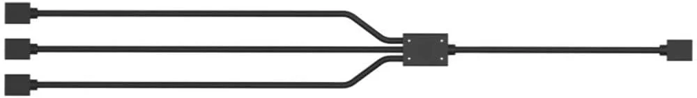 Cabo divisor RGB Cooler Master Splitter 1 para 5 conectores 4 pinos 12V - Imagem 4