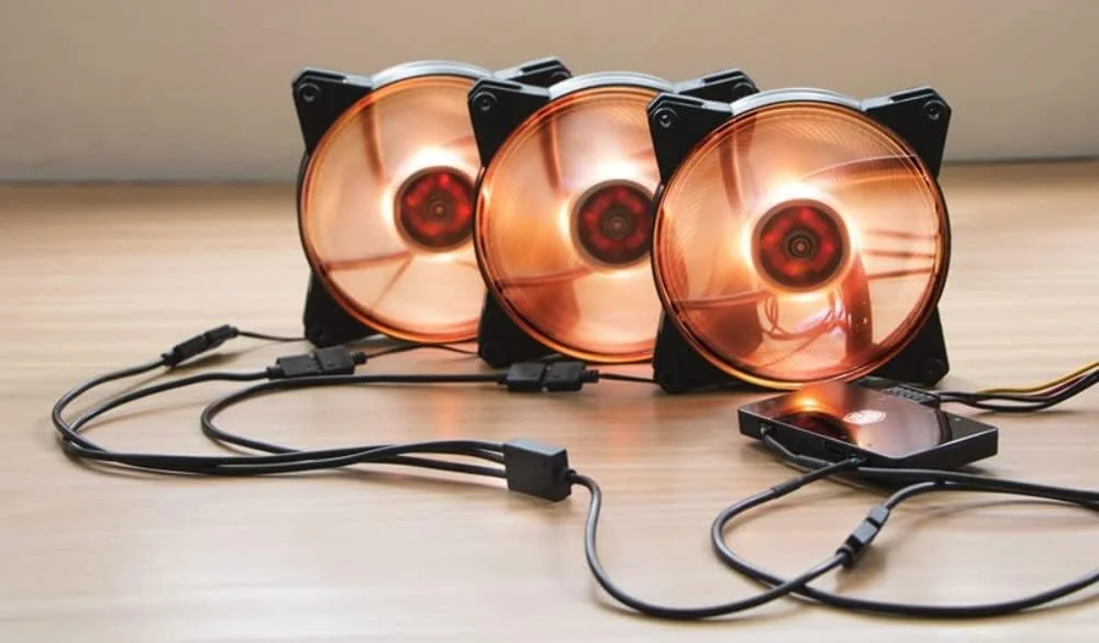 Cabo divisor RGB Cooler Master Splitter 1 para 5 conectores 4 pinos 12V - Imagem 6