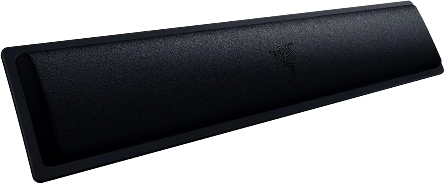 Apoio Pulsos Razer Leatherette Memory Foam Ergonómico para Teclado Gaming Conforto Prolongado - Imagem 5