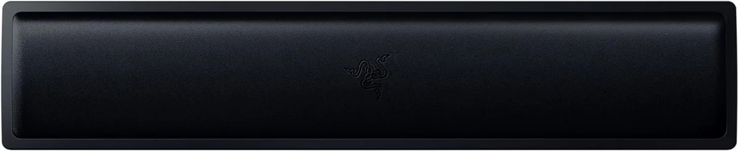 Apoio Pulsos Razer Leatherette Memory Foam Ergonómico para Teclado Gaming Conforto Prolongado - Imagem 1
