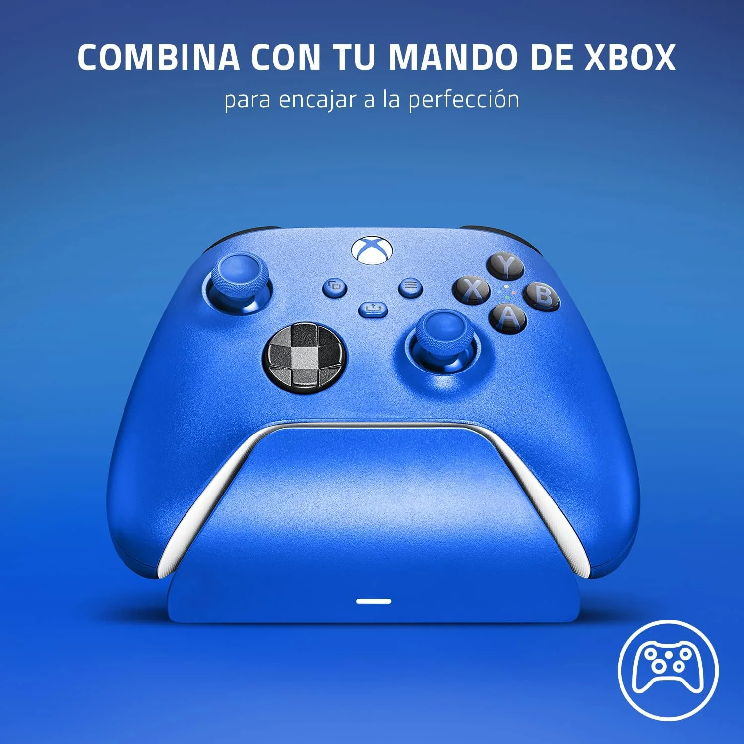Base de Carregamento Razer Universal Quick Charge para Xbox Shock Blue - Imagem 5