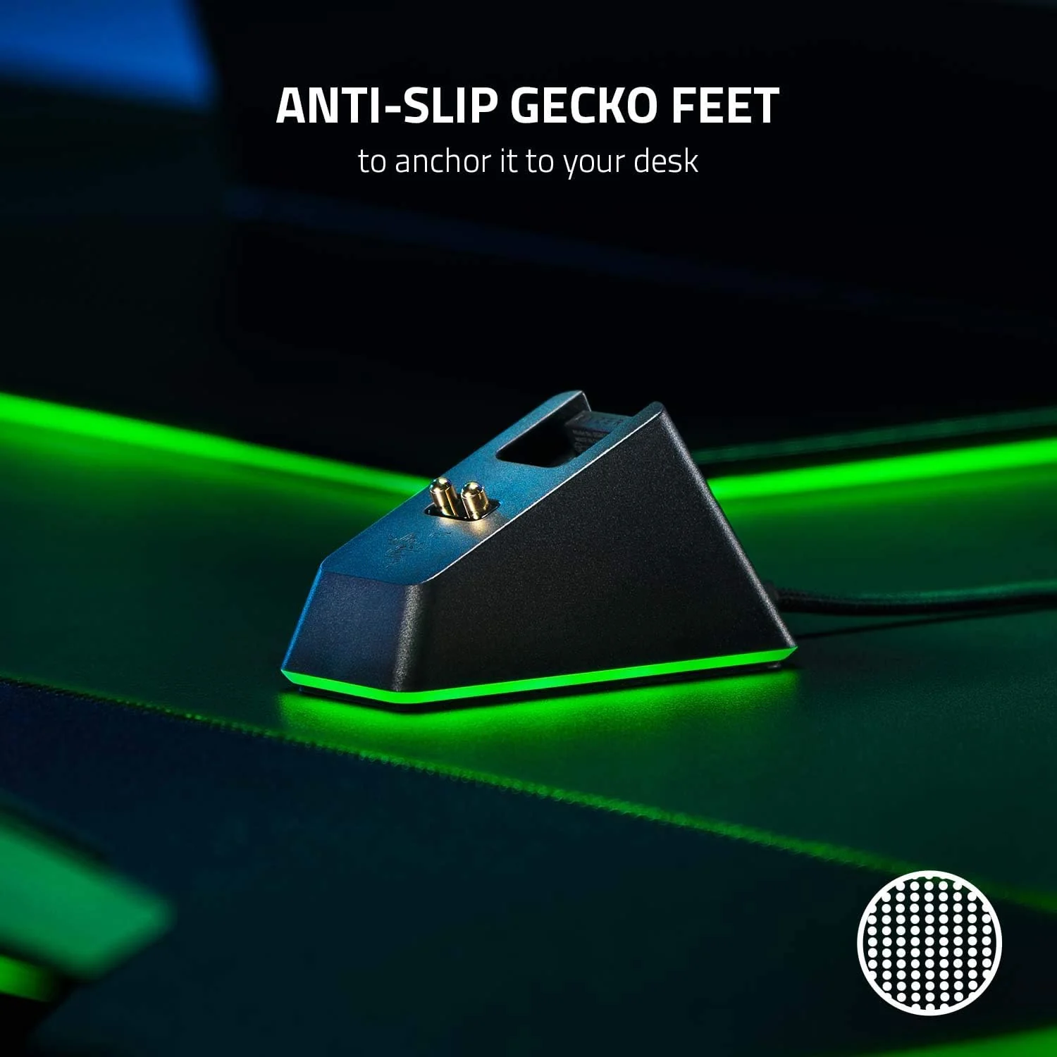 Base de Carregamento Razer Mouse Dock Chroma RGB Magnética Preto - Imagem 4