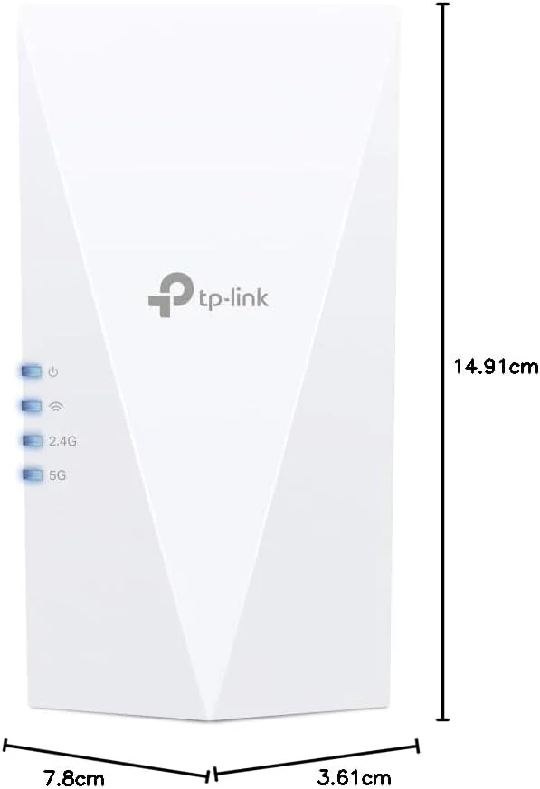 Extensor Wi-Fi 6 TP-Link RE580X AX1500 Dual-Band Range Extender - Imagem 5