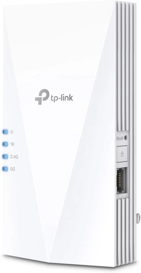 Extensor Wi-Fi 6 TP-Link RE580X AX1500 Dual-Band Range Extender