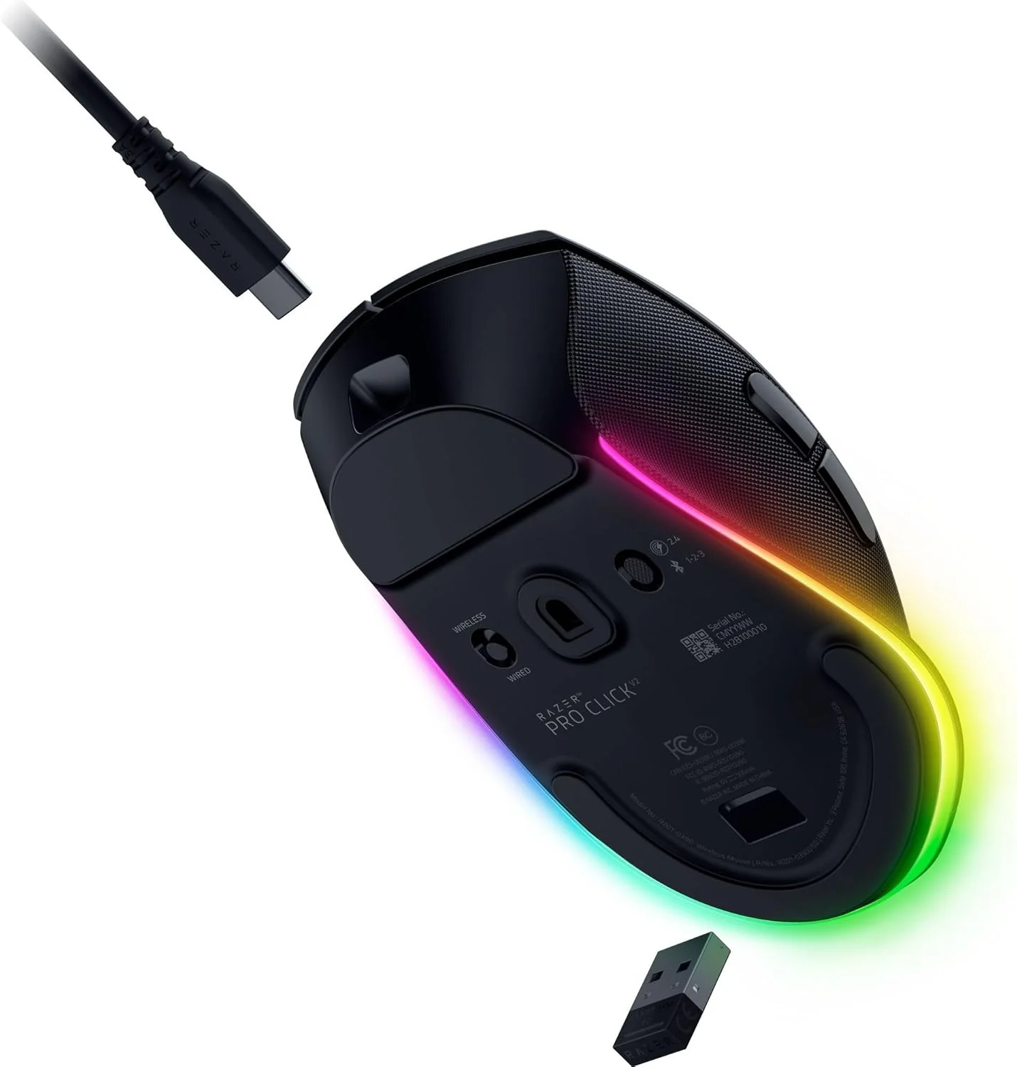 Rato Gaming Razer Pro Click V2 Wireless 30000 DPI Ergonómico - Imagem 10