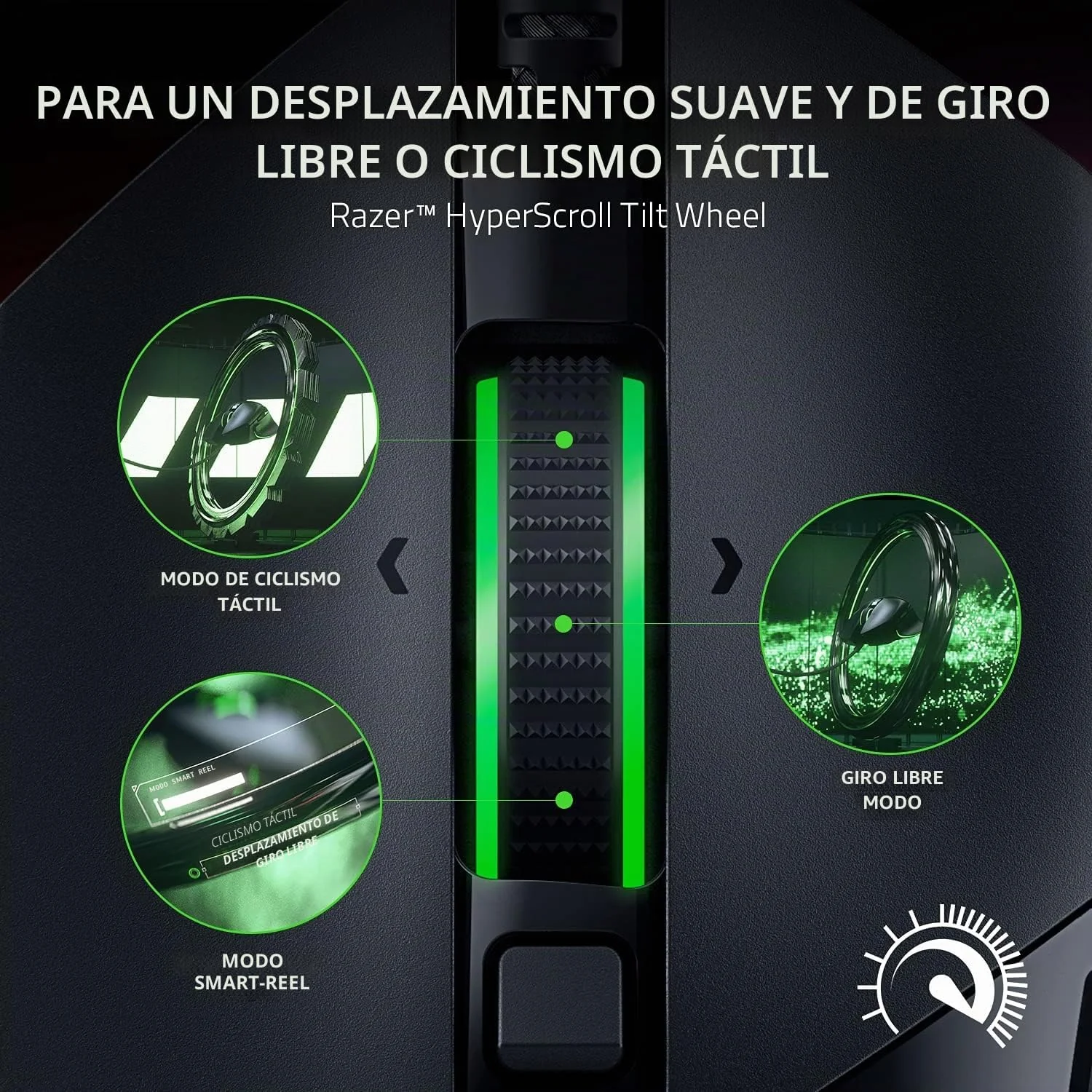 Rato Gaming Razer Basilisk V3 com Scroll Inteligente e RGB - Imagem 3