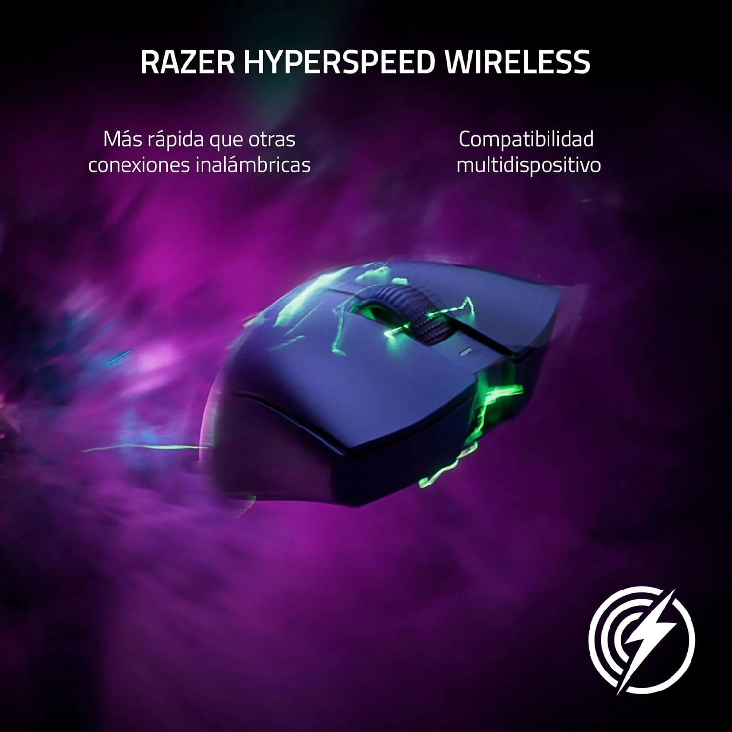 Rato Gaming Razer DeathAdder V3 Pro Wireless eSports Ultra-Leve 63g 30K DPI Focus Pro Branco - Imagem 8