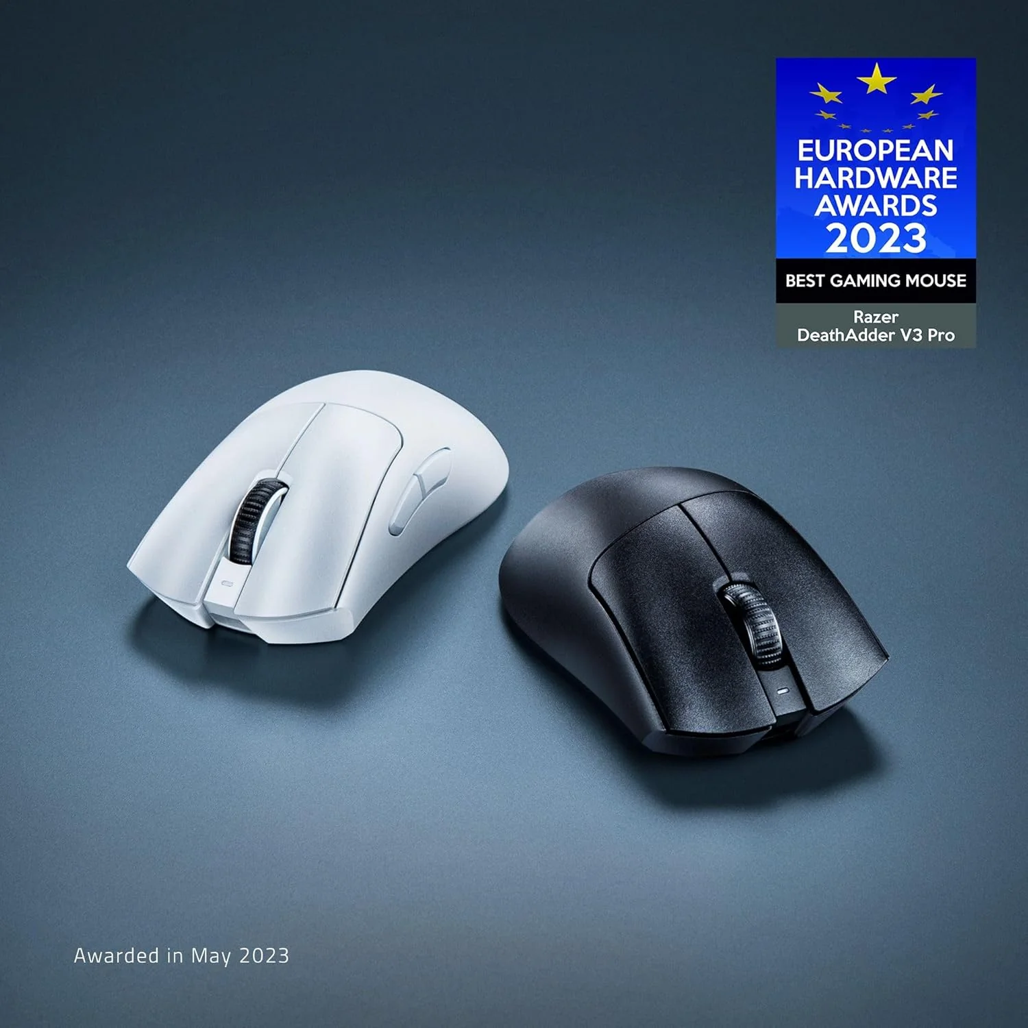 Rato Gaming Razer DeathAdder V3 Pro Wireless eSports Ultra-Leve 63g 30K DPI Focus Pro Branco - Imagem 3