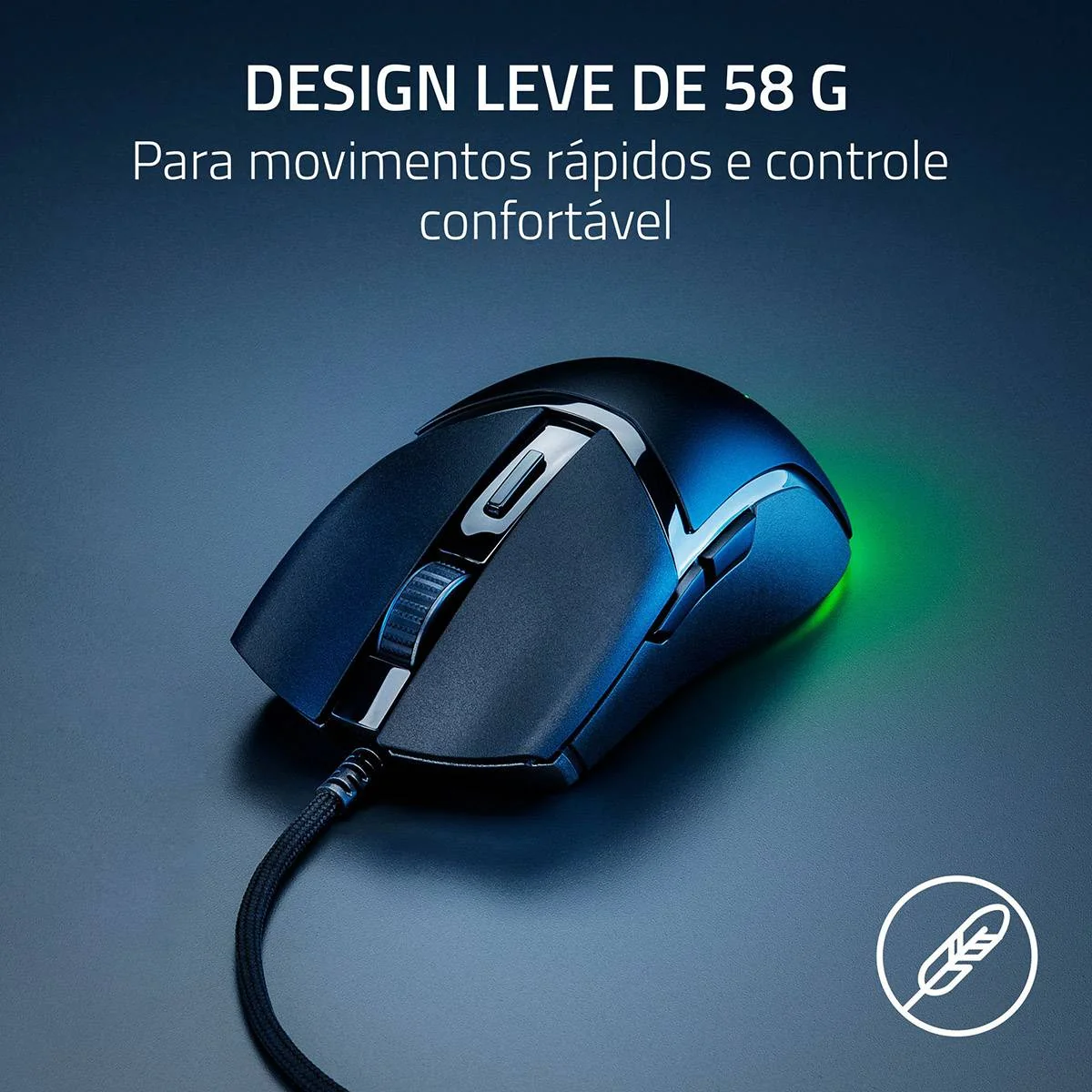 Rato Gaming Com Fios Razer Cobra - Imagem 2