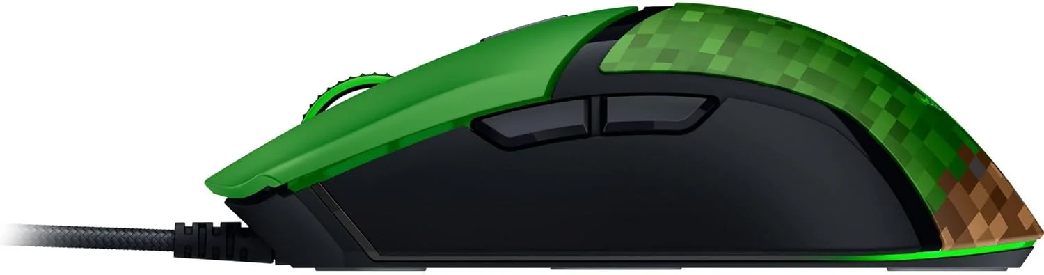 Rato Gaming com Fios Razer Cobra Minecraft Edition 8500 DPI Ótico RGB - Imagem 9